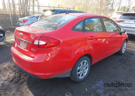2013 Ford Fiesta Se из США, поврежденный, VIN 3FADP4BJ7DM202904